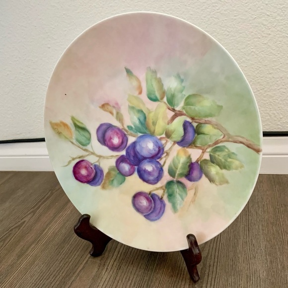 Vintage Hutschenreuther Selb Bavaria Hand Painting 10 Inch - Picture 6 of 8